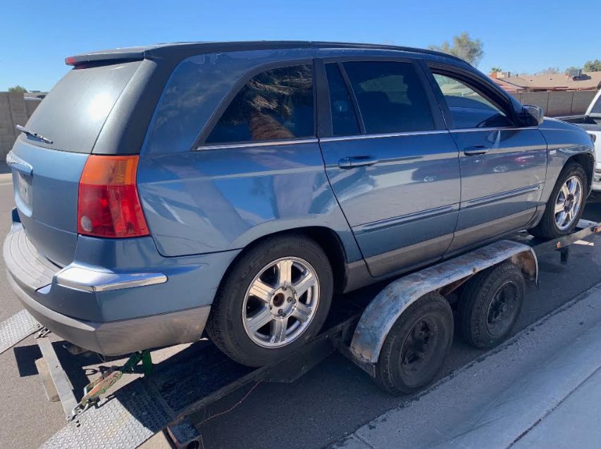 Chrysler Pacifica SUV picked up in Phoenix